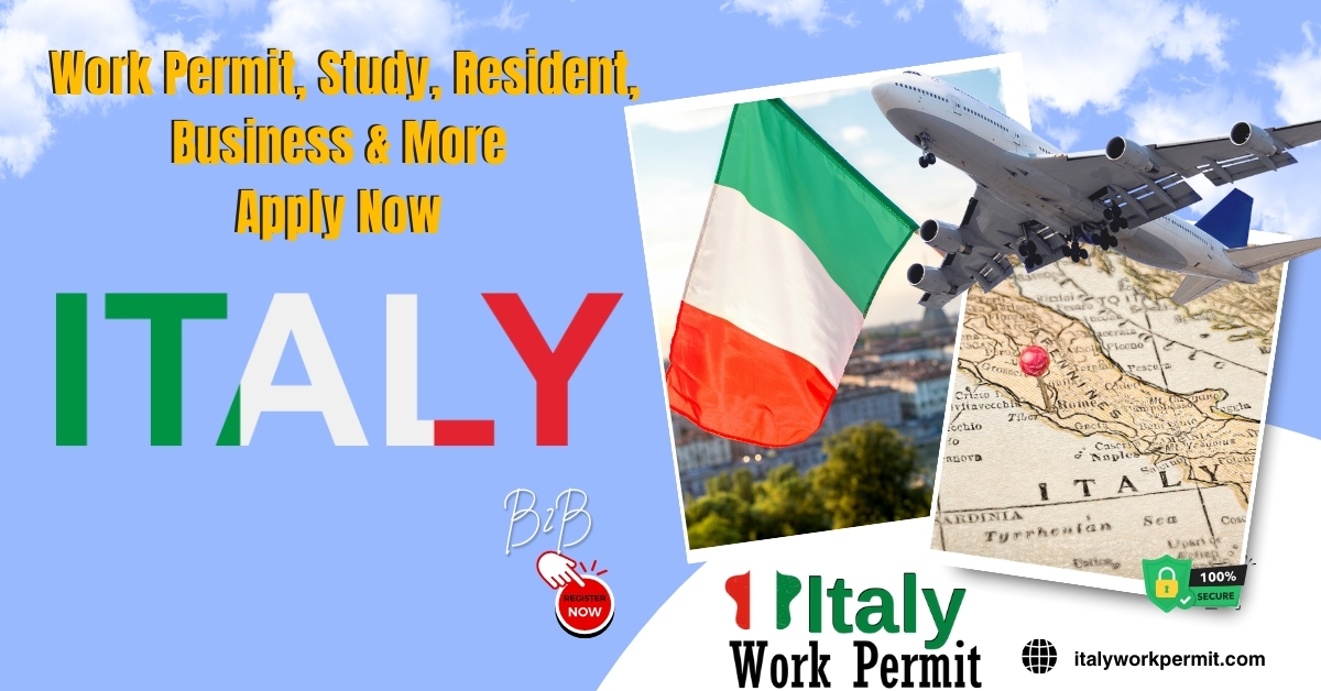How to Apply for a Work Permit, Student Visa, Business Visa, Investor Visa, and Resident Card Visa from Cape Verde to Italy?